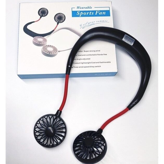 Mini Ventilador de Pescoço Usb Portátil