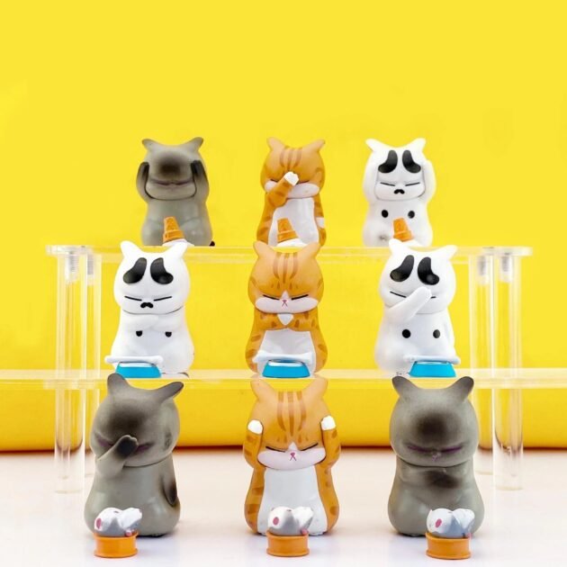 Gatinho Fofo Irritado Angustiado