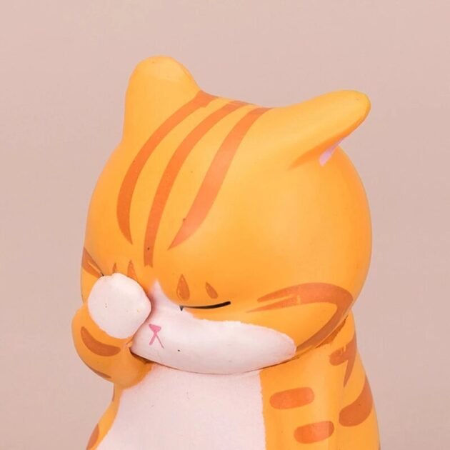 Gatinho Fofo Irritado Angustiado