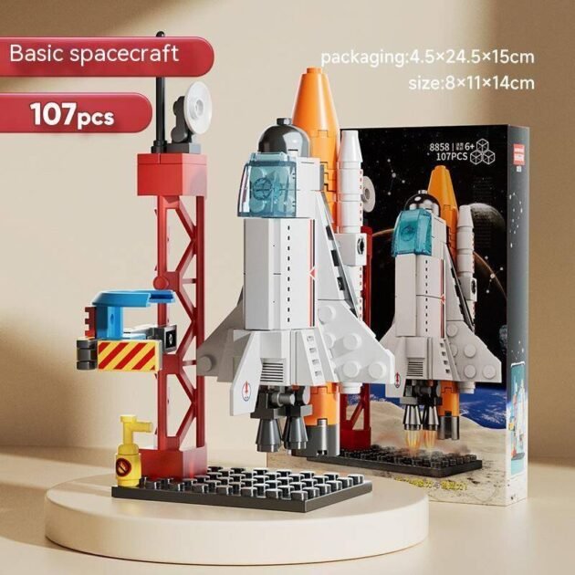 Blocos de Montar Lego Nave e Foguete Espacial