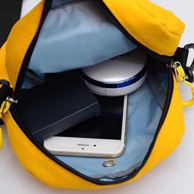 Bolsa de Ombro Shoulder Bag Streetwear Amarela