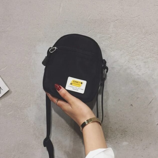 Bolsa de Ombro Shoulder Bag Streetwear Preta