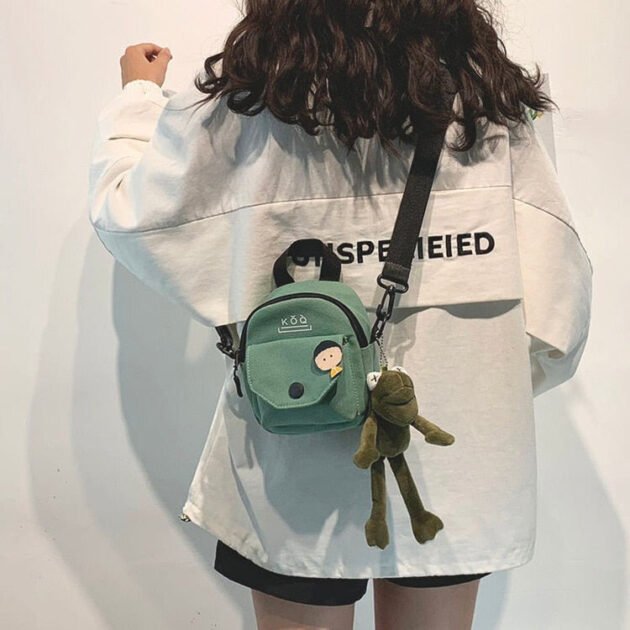Bolsa de Ombro Shoulder Bag Streetwear Verde