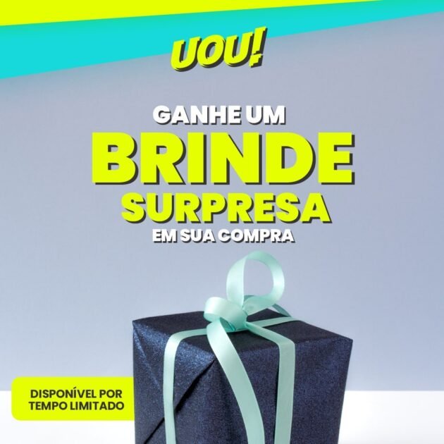 Produto com Brinde Especial Exclusivo