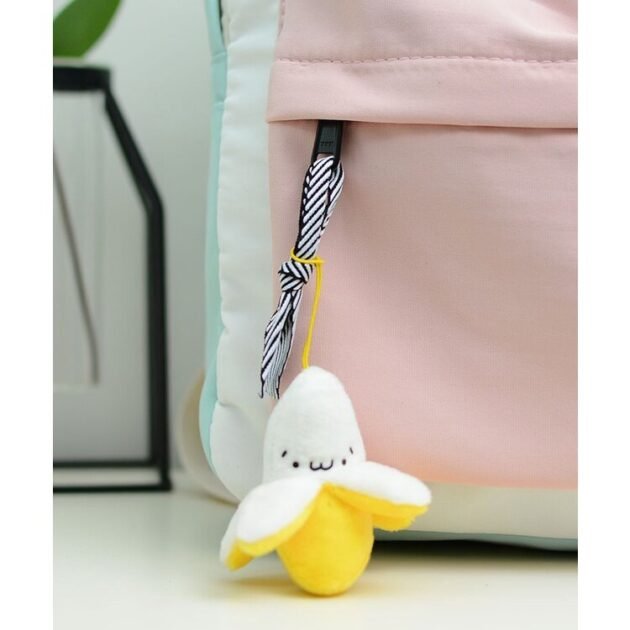 Chaveiro Banana de Pelúcia