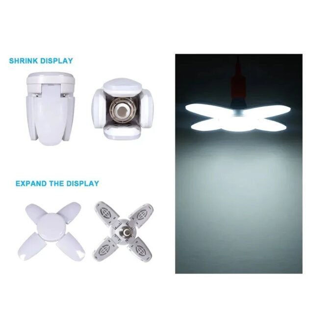 Lâmpada Led Formato de Pétala