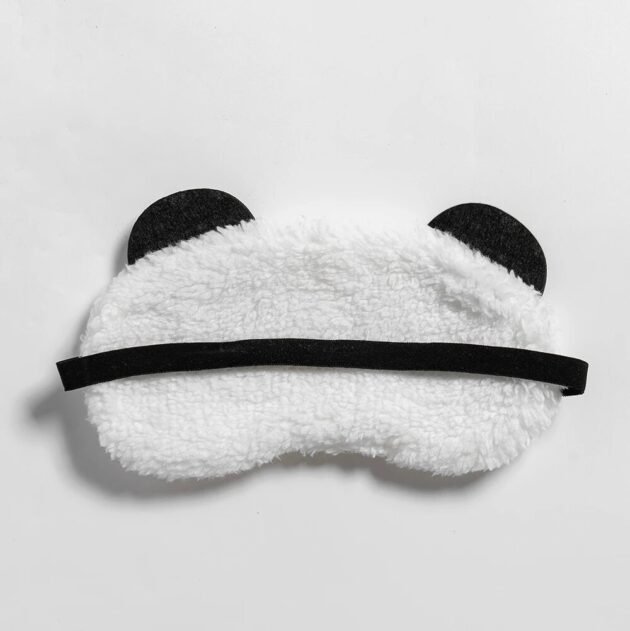 Máscara de Dormir Panda de Pelúcia