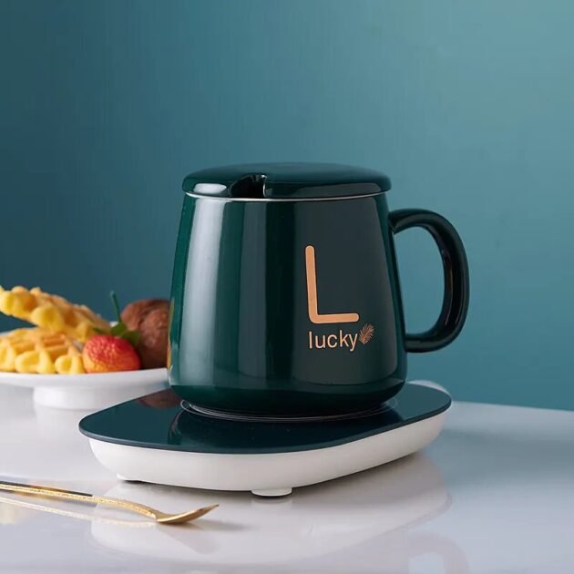 Kit Aquecedor com Caneca e Colher Completo