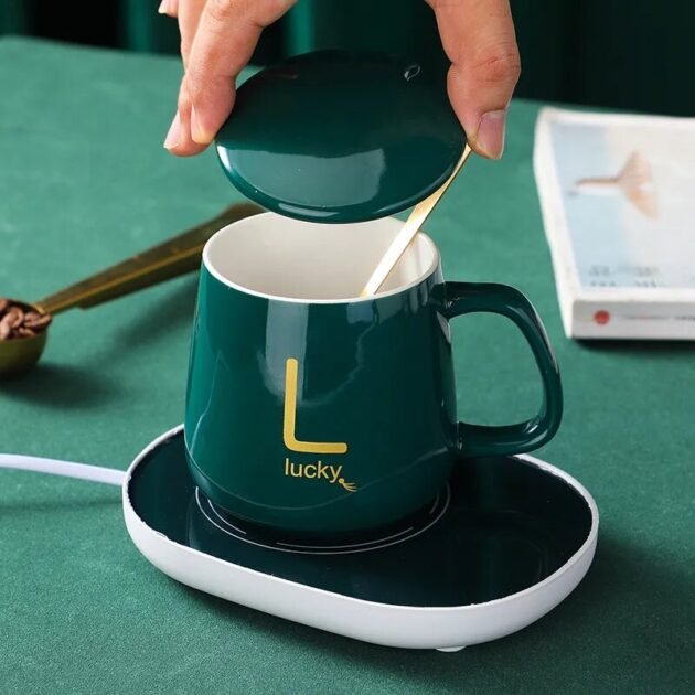 Kit Aquecedor com Caneca e Colher Completo