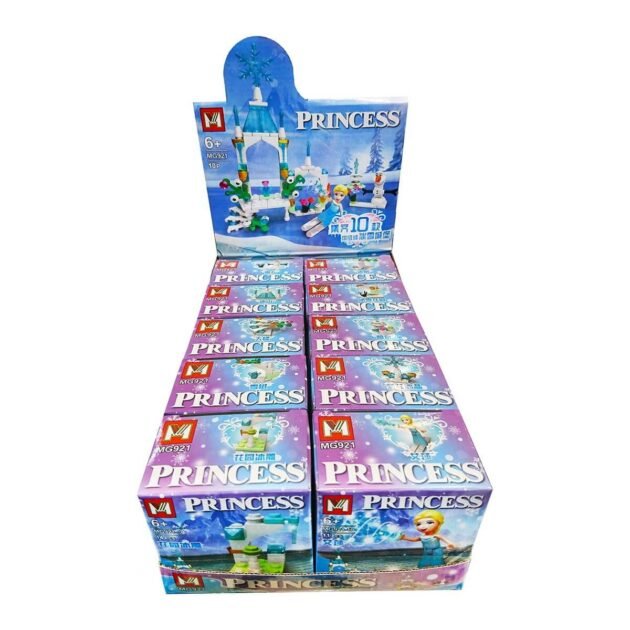 Blocos de Montar Frozen Castelo de Gelo Princesa Elsa