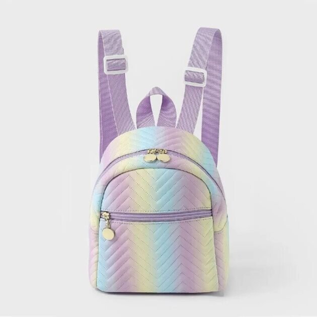 Mini Mochila Tie Dye Arco Iris