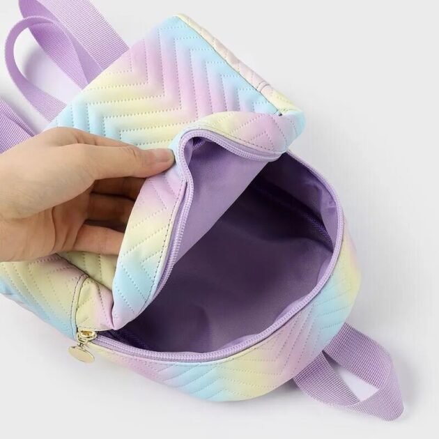 Mini Mochila Tie Dye Arco Iris