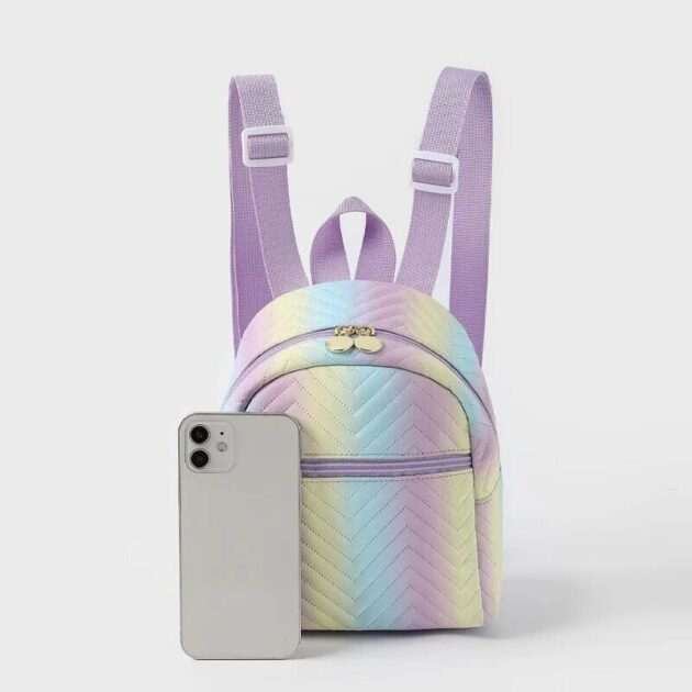 Mini Mochila Tie Dye Arco Iris