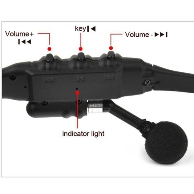 Óculos com Fone de Ouvido Bluetooth Sem Fio