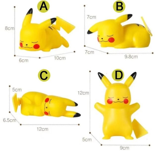 Luminária Pokémon Pikachu LED
