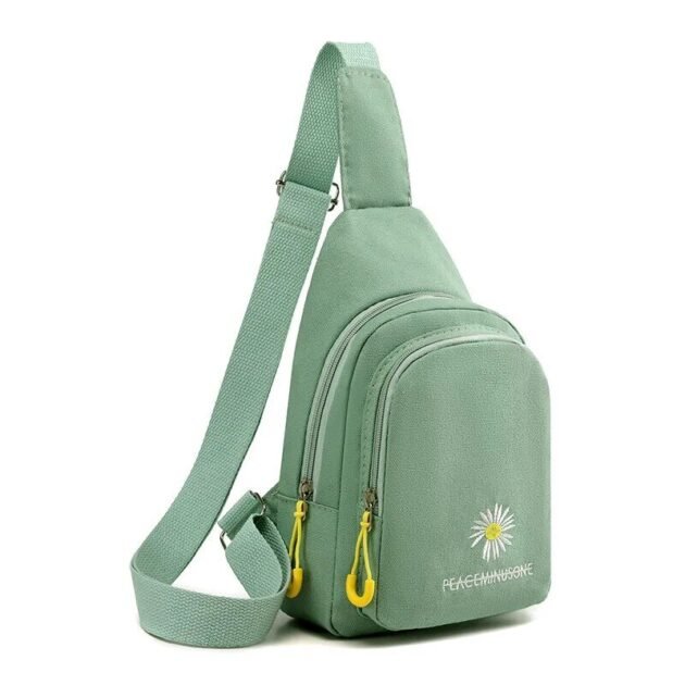 Bolsa De Ombro Transversal Daisy Shoulder Bag Tiracolo Fofo Margarida Uma Alça
