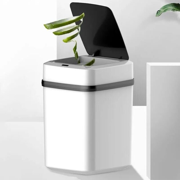 Lixeira Automática com Sensor Inteligente de Abertura Sem Toque