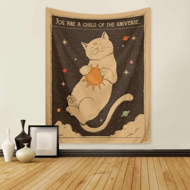 Tapete de Parede Gatinho do Universo