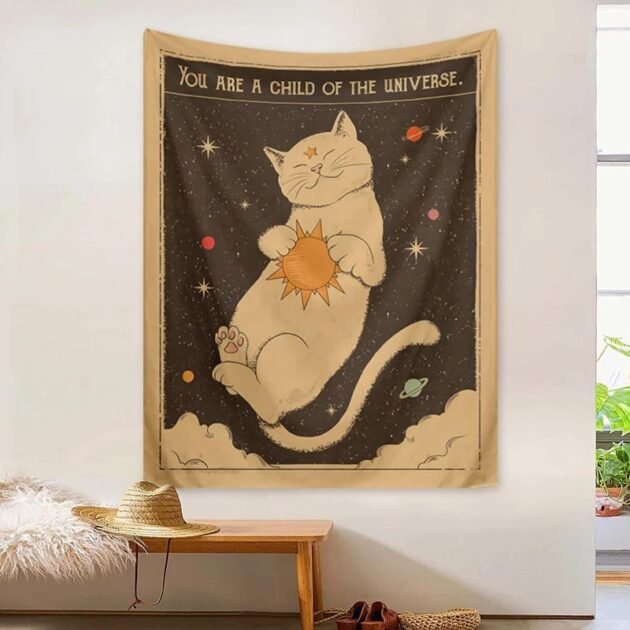 Tapete de Parede Gatinho do Universo